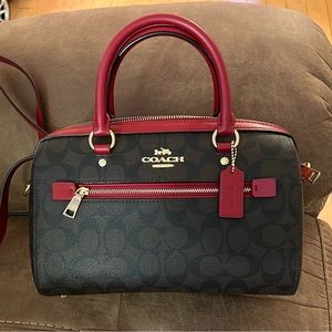 Coach Rowan Satchel in Signature Canvas